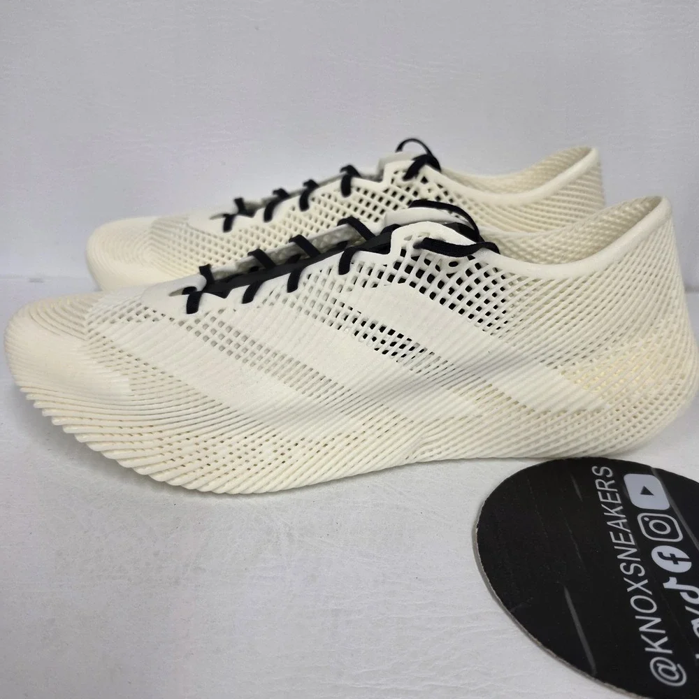 adidas Climacool 4D Laced Off White Black Sneakers JQ6637 Men's Size 12.5